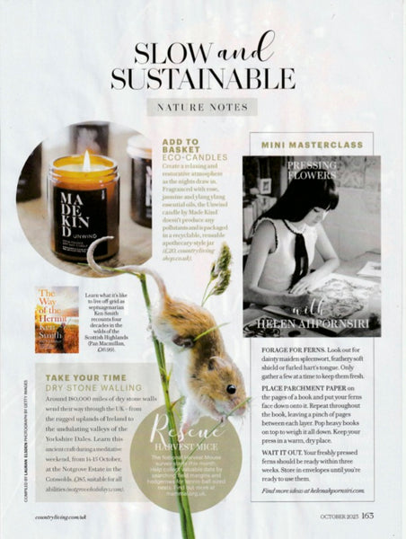 MadeKind featured in Country Living Magazine - October 2023