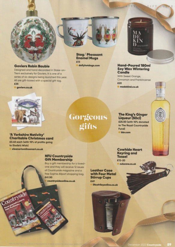 MadeKind featured in NFU Countryside magazine – December 2023