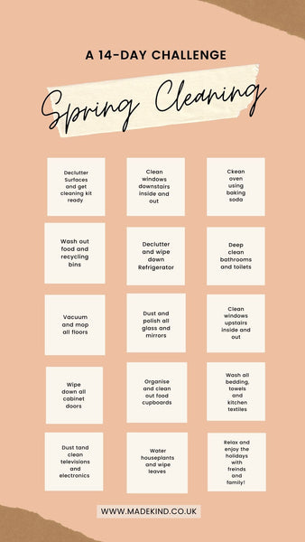 14 Day Spring Cleaning Challenge