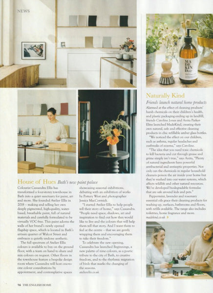 MadeKind featured in The English Home - June 2023