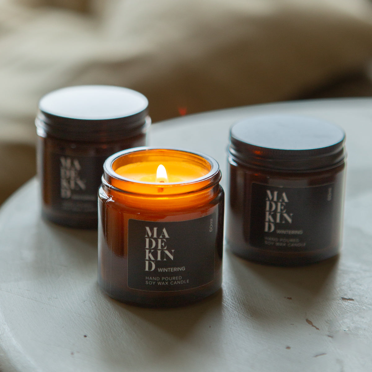 Christmas candle aromatherapy