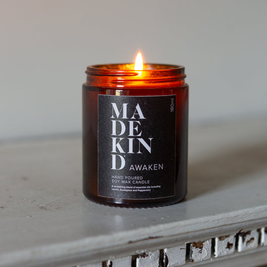 Soy Wax Aromatherapy Candle - Awaken 180ml
