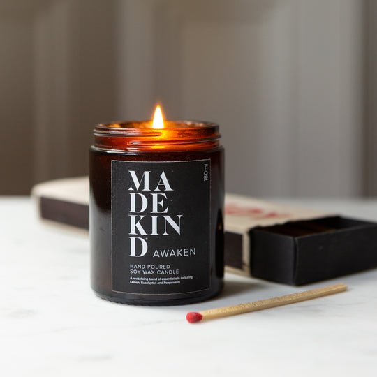 Soy Wax Aromatherapy Candle - Awaken 180ml