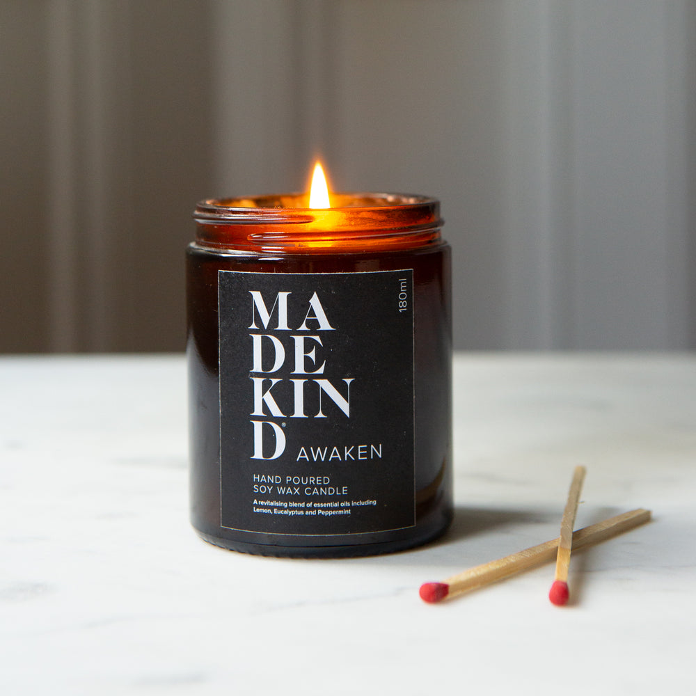 Soy Wax Aromatherapy Candle - Awaken 180ml
