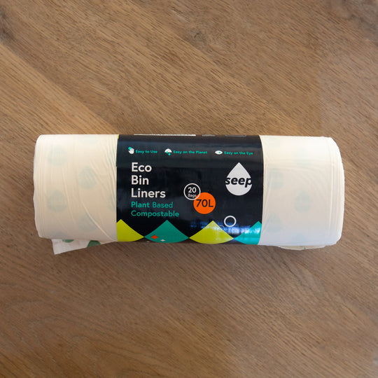 Seep Pack of 20 Eco Bin Liners 70L