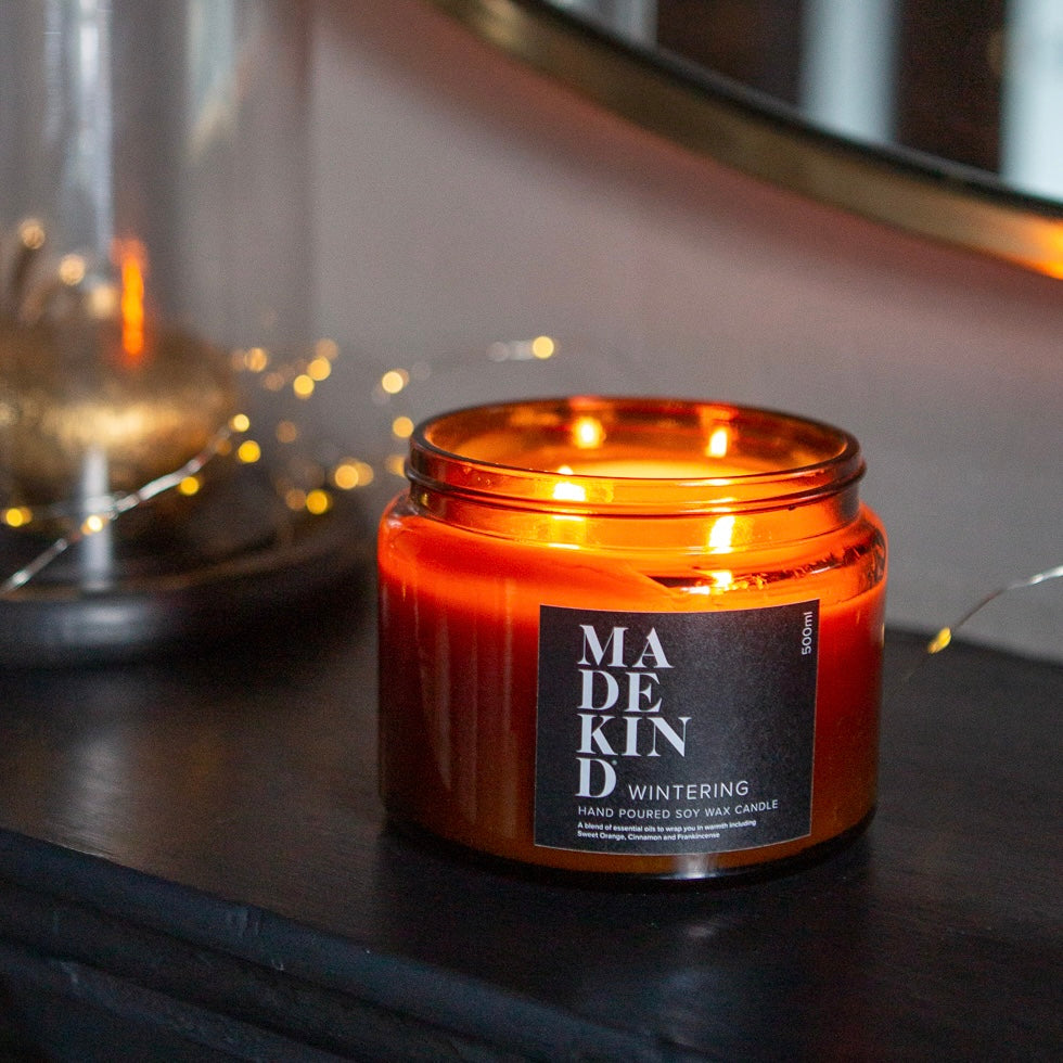 Soy Wax Aromatherapy Candle - Wintering 500ml