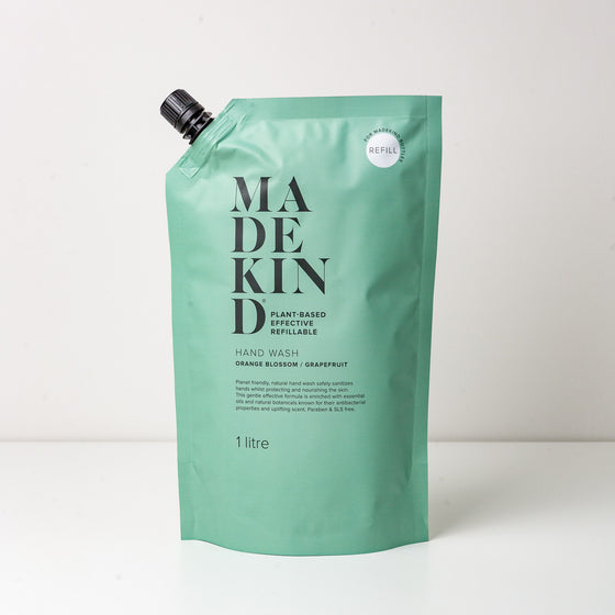 Hand Wash 1 Litre Refill - Orange Blossom & Grapefruit