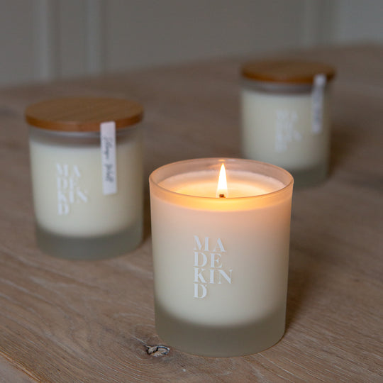 MadeKind aromatherapy 'sleep well' candle blended to enhance a good nights sleep