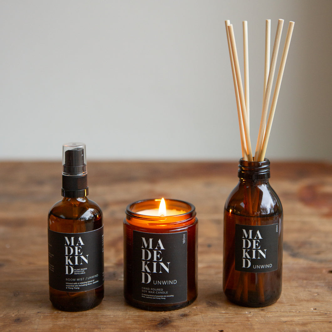 'Unwind' Home Fragrance Set