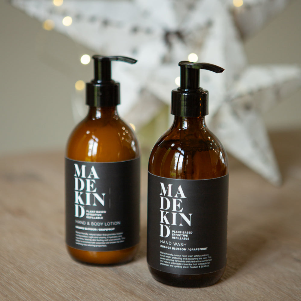 Natural Hand Wash & Hand Lotion in Gift Bag
