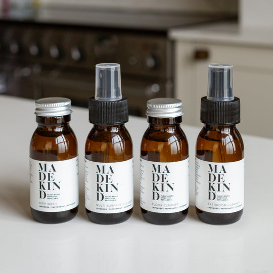 Mini Natural Cleaner in Glass Bottle