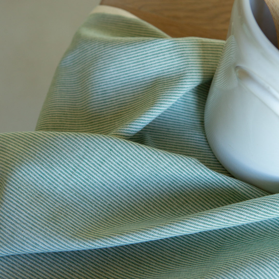 Organic Cotton Striped Tea Towel