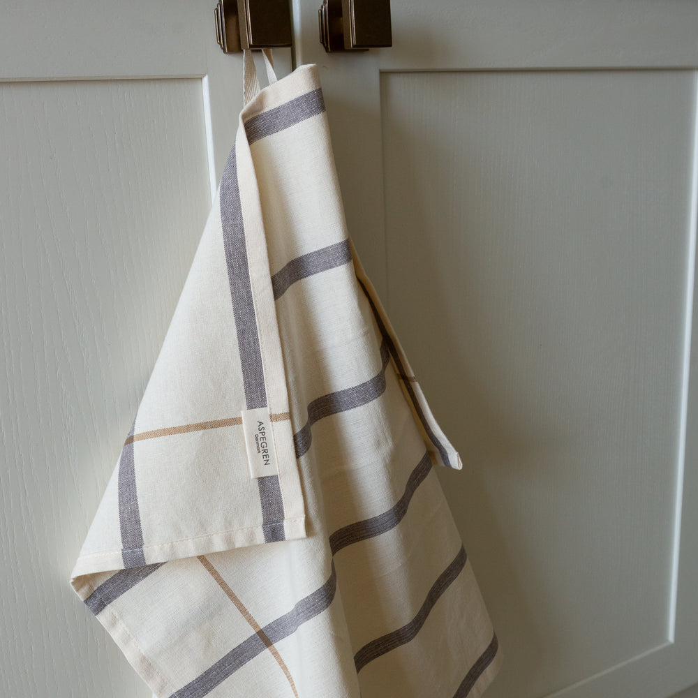 Organic Cotton Striped Tea Towel