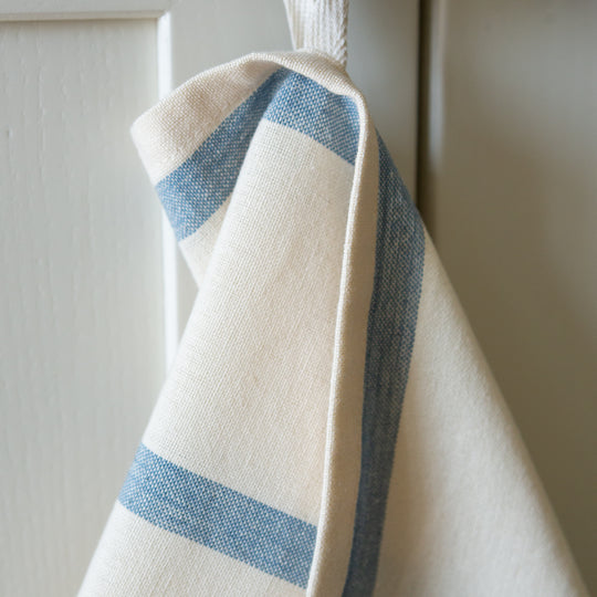 Organic Cotton Striped Tea Towel