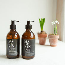 Load image into Gallery viewer, Photo of MadeKind Natural hand wash and hand lotion with orange blossom and grapefruit essential oils
