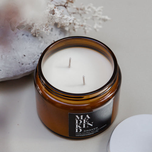 Madekind Focus soy wax aromatherapy candle 500ml