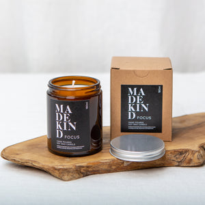 Madekind Focus soy wax aromatherapy candle 180ml